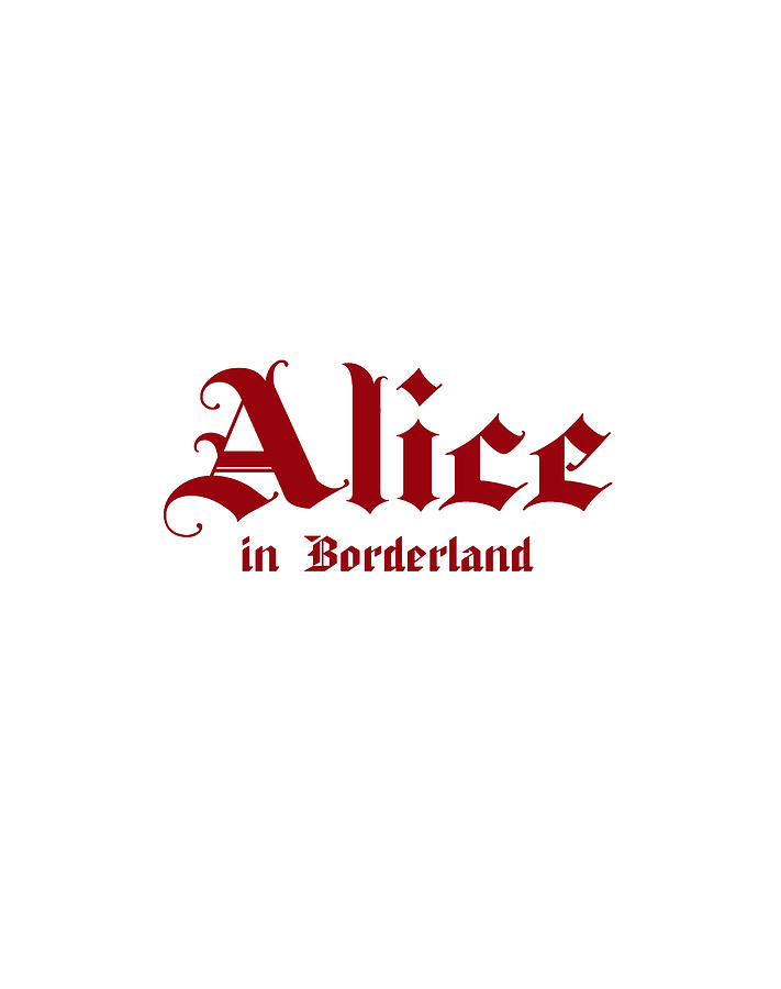 Movie Digital Art - Alice in borderland #1 by Rose Skyy