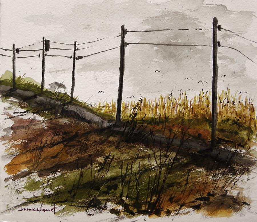 Along The Road #2 Painting by John Williams