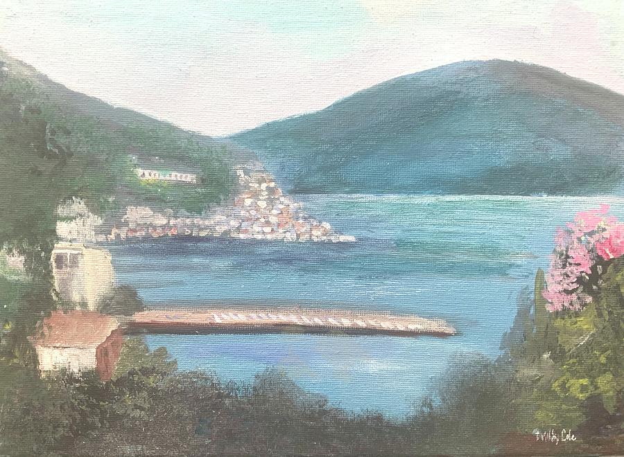 Amalfi Coast-2 Painting by Trilby Cole