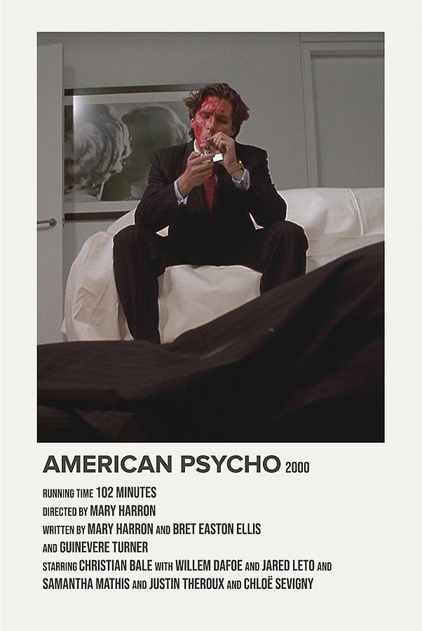 American psycho 2000 Digital Art by Paity Adams - Fine Art America