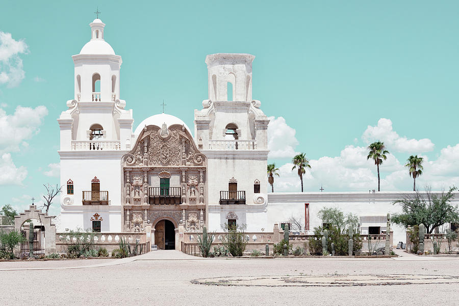 American West - Tucson Church #1 Photograph by Philippe HUGONNARD