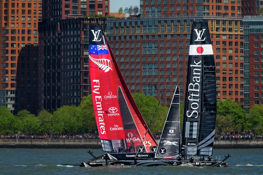 Transportation Photograph - Americas Cup World Series New York #1 by Susan Candelario