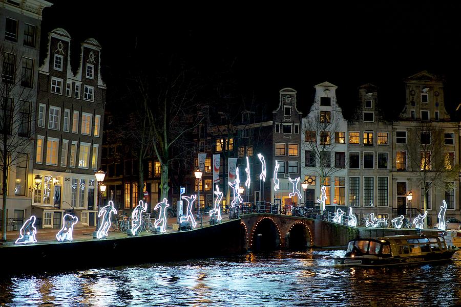 Amsterdam Festival of Lights #1 Photograph by Sean Hannon