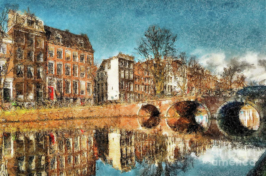 Amsterdam #1 Digital Art by Jerzy Czyz
