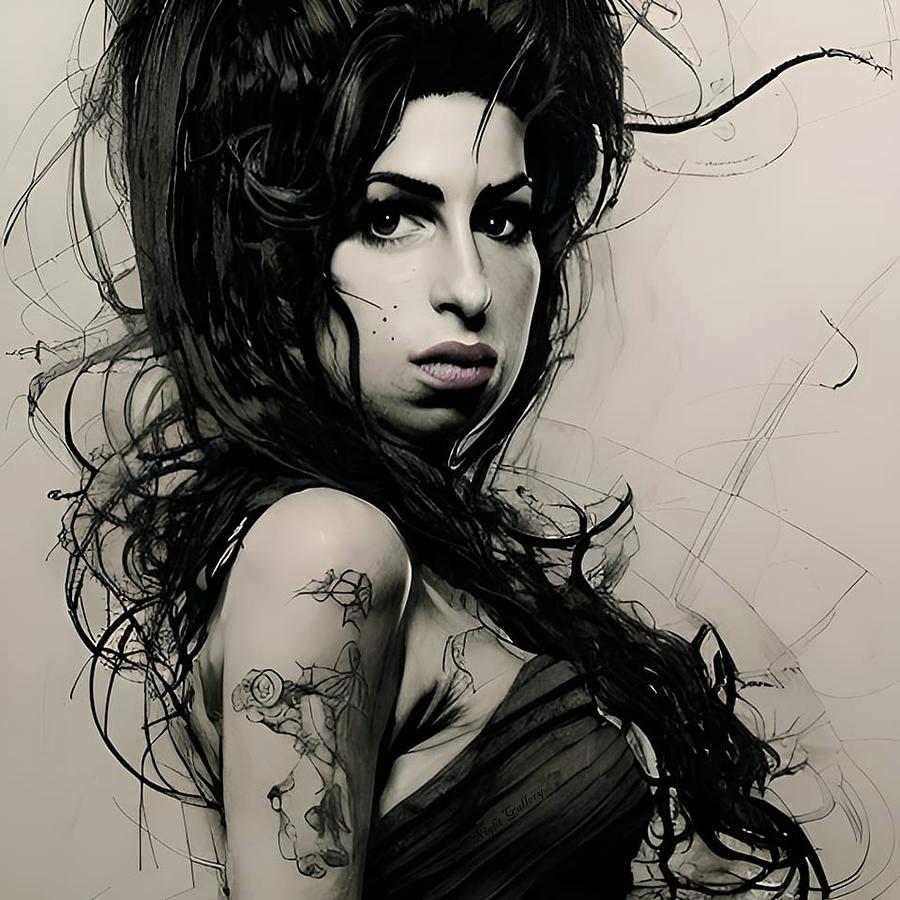 Amy #1 Digital Art by Fred Larucci