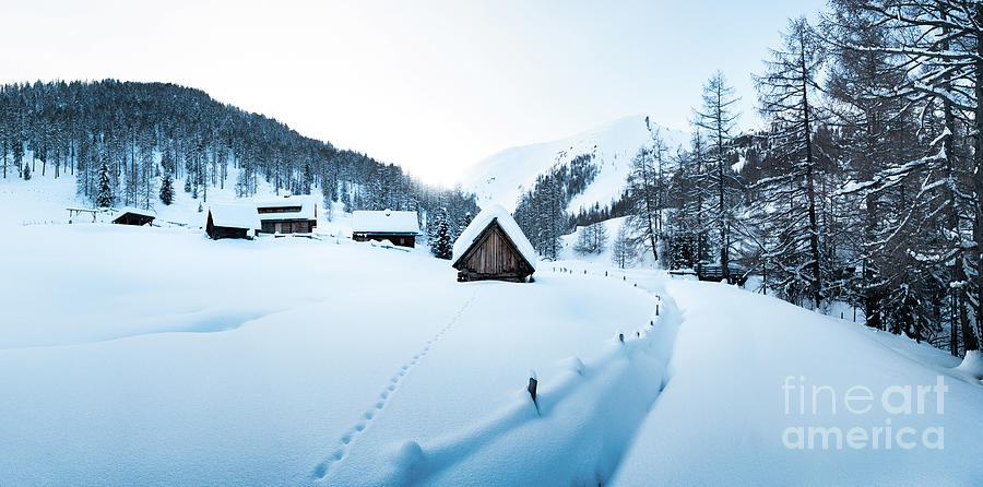 An Alpine Winter Wonderland Photograph