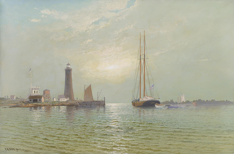 Augusta Painting - An August Morning  #1 by Francis Augusta Silva