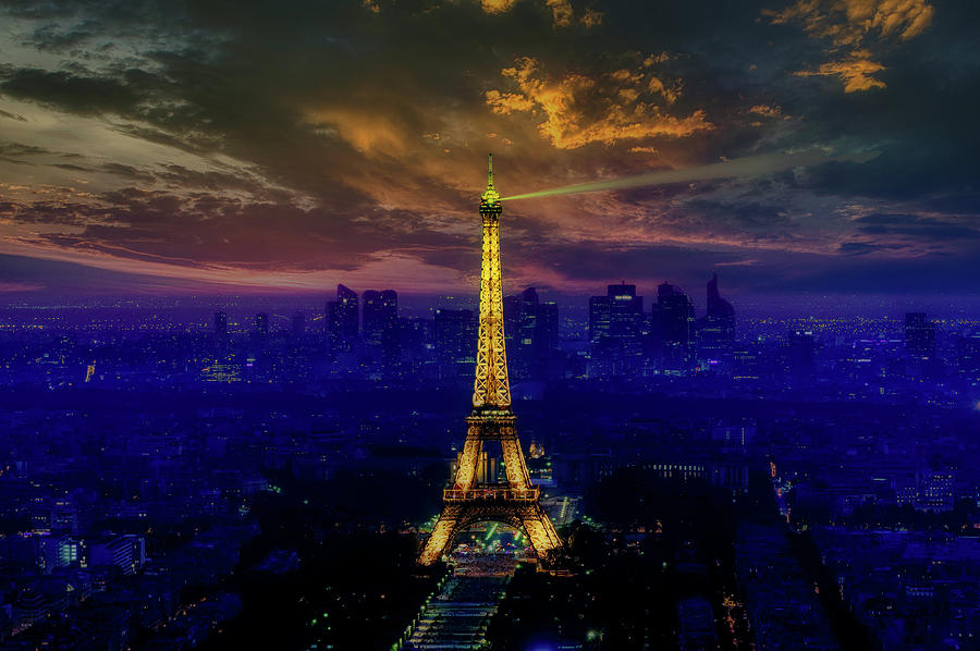 An Evening In Paris Photograph by Mountain Dreams | Fine Art America