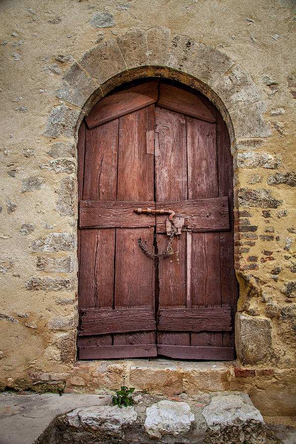 An Old Door in Cesi Photograph by W Chris Fooshee