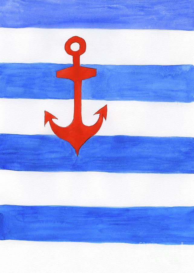 Anchors Away #1 Painting by Norma Appleton