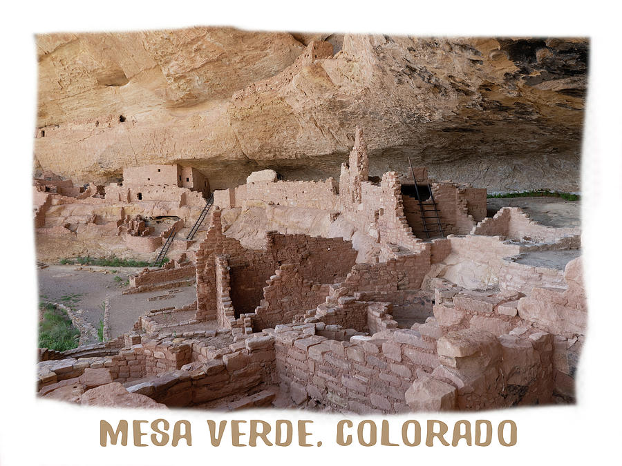 Ancient Cliff dwellings in Mesa Verde National Park #1 Photograph by Kyle Lee