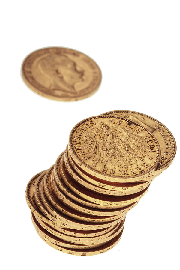 Ancient Gold Coins Photograph By Jean Schweitzer