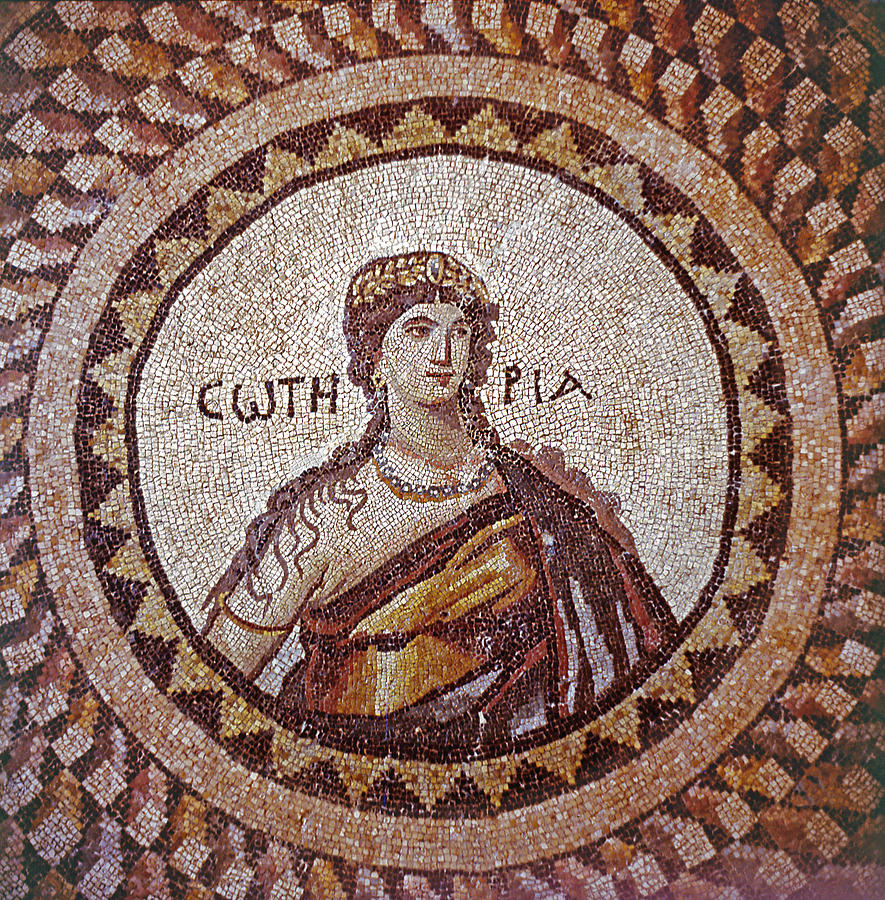 Ancient Mosaic #1 Photograph by AskinTulayOver
