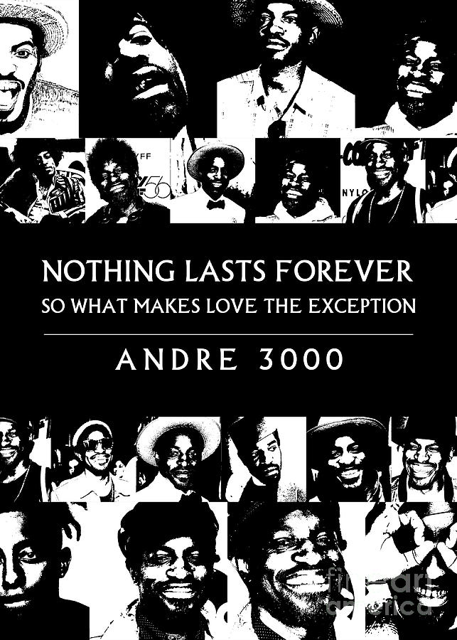 Andre 3000 Quote Digital Art By Long Jun