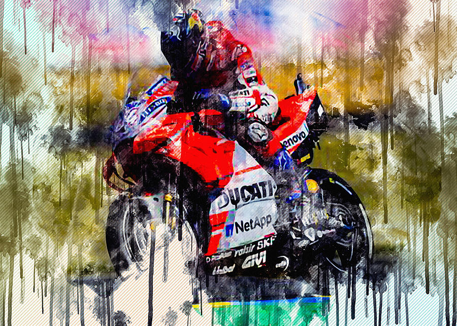 Andrea Dovizioso Ducati Corse Motogp Ducati Desmosedici Gp16 Digital ...