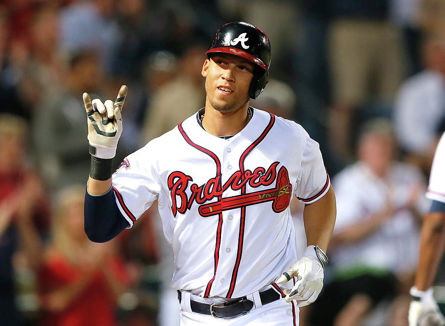 Andrelton Simmons Photograph by Kevin C. Cox