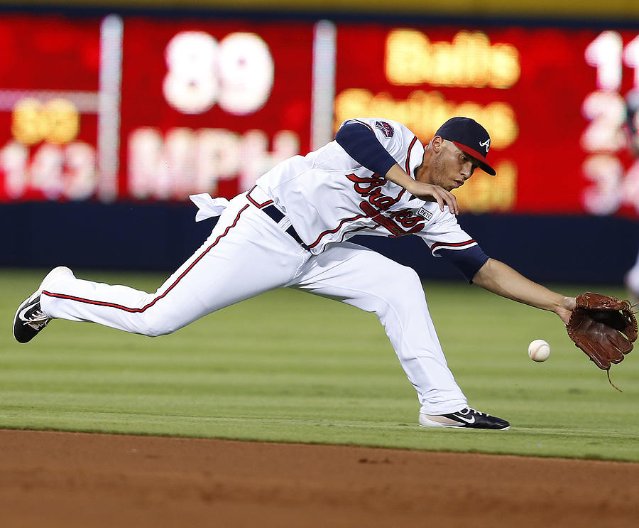 Andrelton Simmons #1 Photograph by Mike Zarrilli
