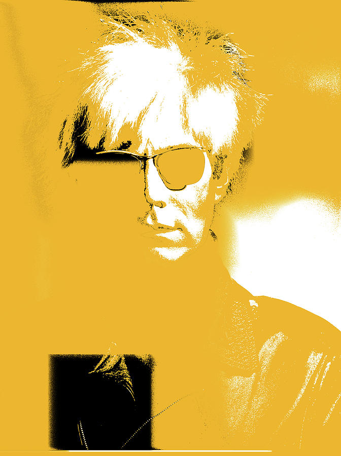 Andy Warhol #1 Mixed Media by Russell Pierce