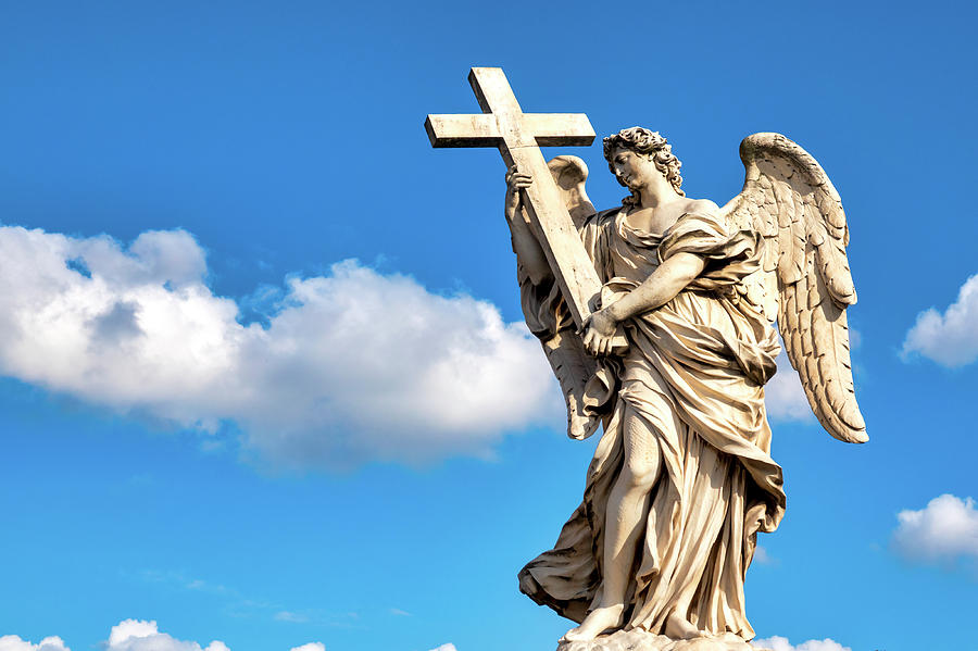 Angel with the Cross by Fabrizio Troiani Angel with the Cross by Fabrizio Troiani