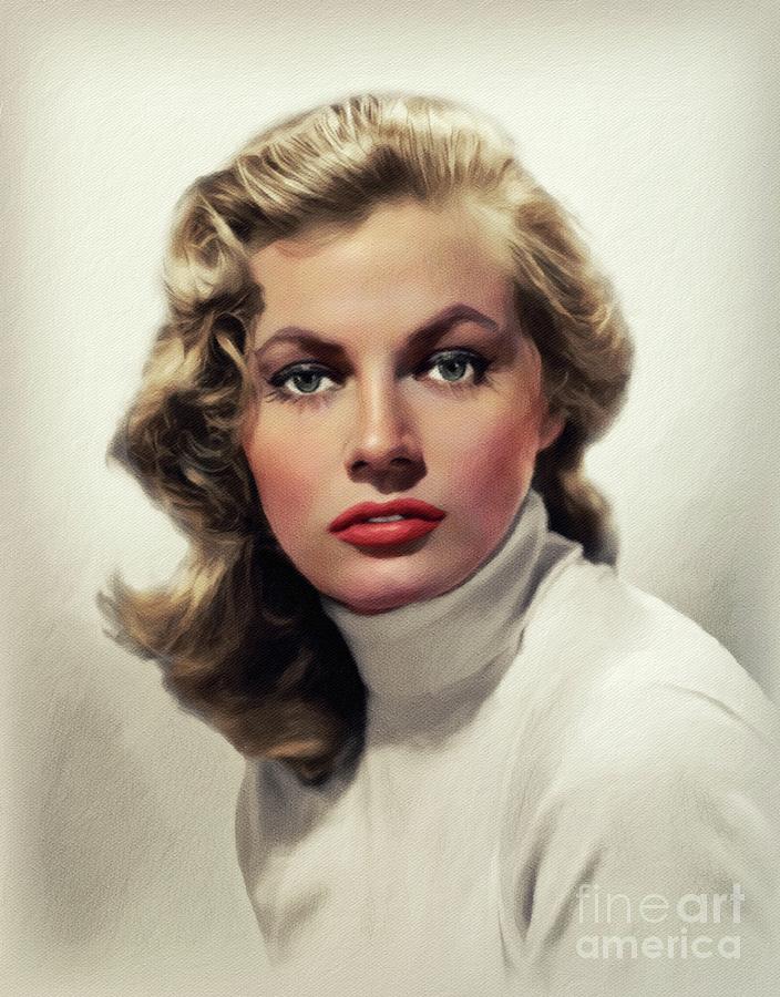 Anita Ekberg, Hollywood Icon Painting