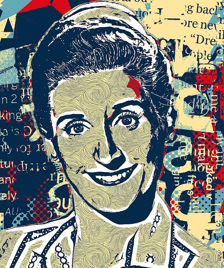 Ann B Davis Digital Art by Leonardo Lillian | Pixels