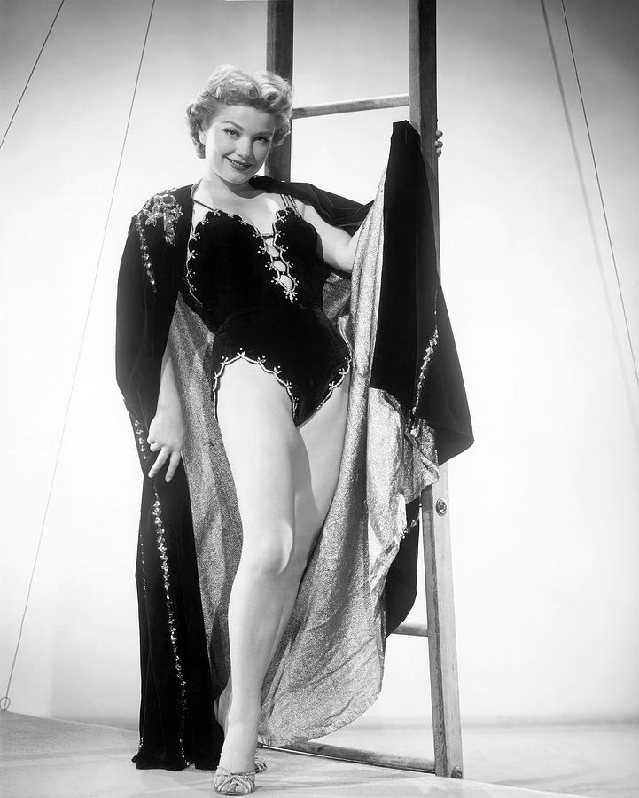 ANNE BAXTER in CARNIVAL STORY -1954-, directed by KURT NEUMANN. #1 Photograph by Album