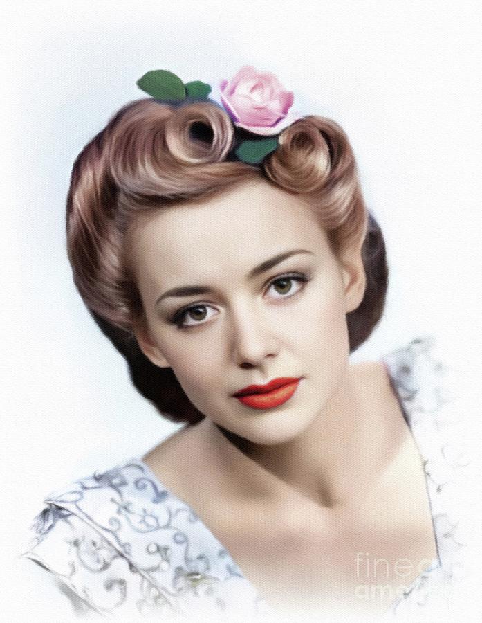 Anne Shirley, Actress Painting