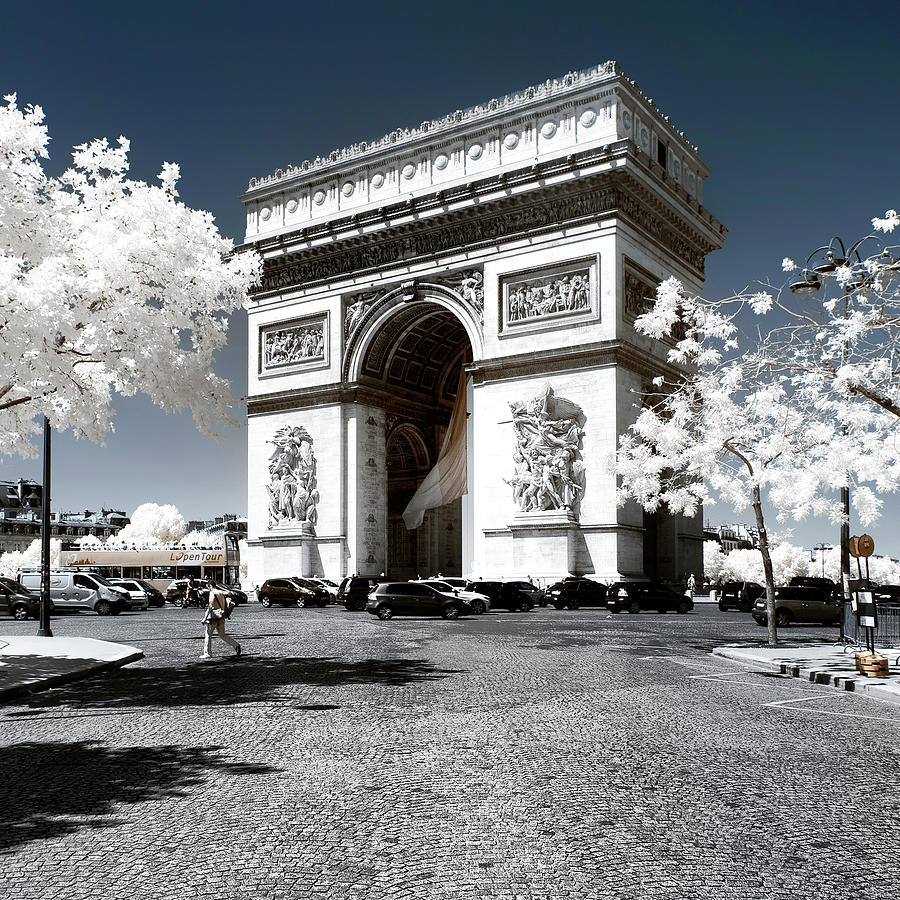 Another Look - Paris Arc de Triomphe I #1 Photograph by Philippe HUGONNARD