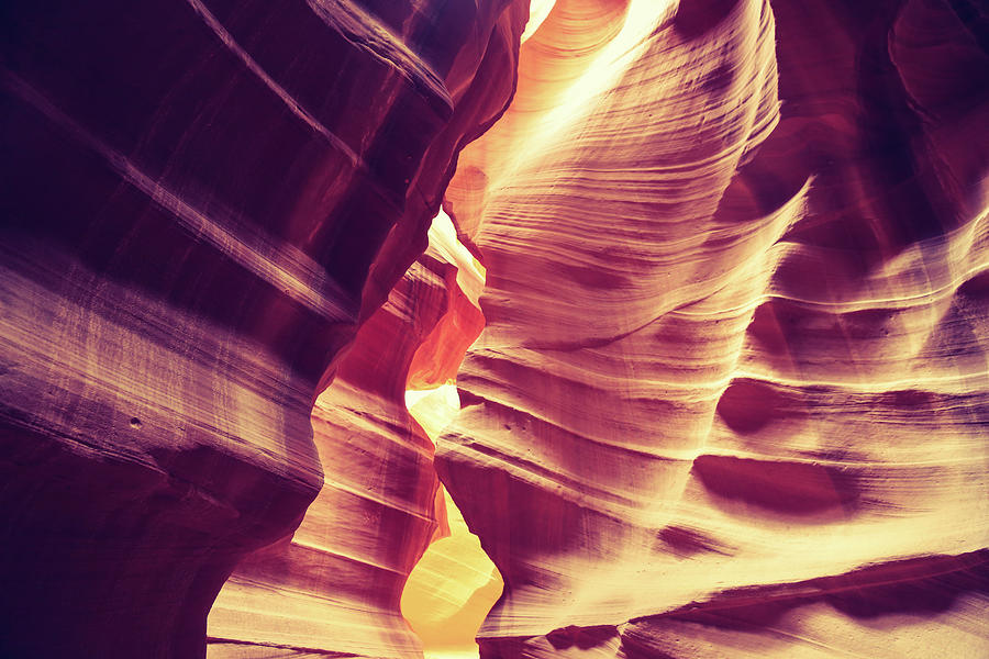Antelope Canyon #1 Photograph by Alberto Zanoni