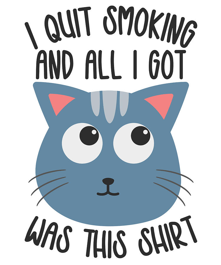 Anti Smokers Cat Owners Smoking Cigarettes Cats Digital Art by Toms Tee ...