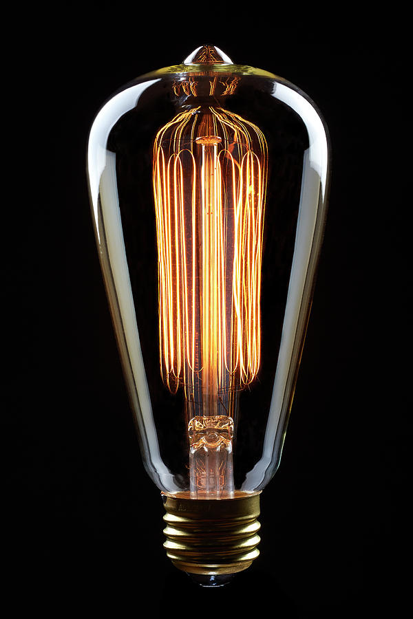 Antique Light Bulb Photograph By Al Parrish Fine Art America   1 Antique Light Bulb Al Parrish 