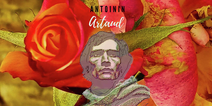 Antonin Artaud #1 Digital Art by Asok Mukhopadhyay