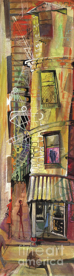 Apartment Painting by Cherie Salerno