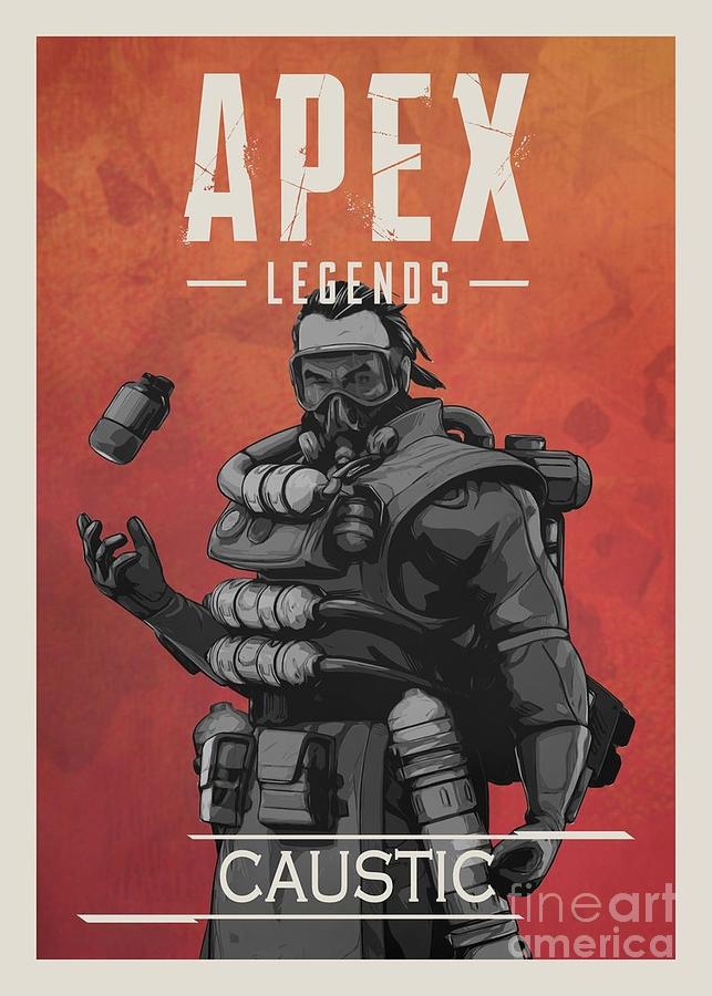 Apex Legends caustic Digital Art by Milly Soderberg