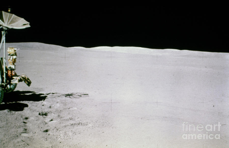 Apollo 15 - Moon, 1971 #1 Photograph by Granger