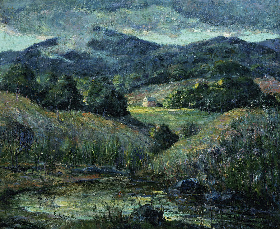 Ernest Lawson Painting - Approaching Storm  #1 by Ernest Lawson