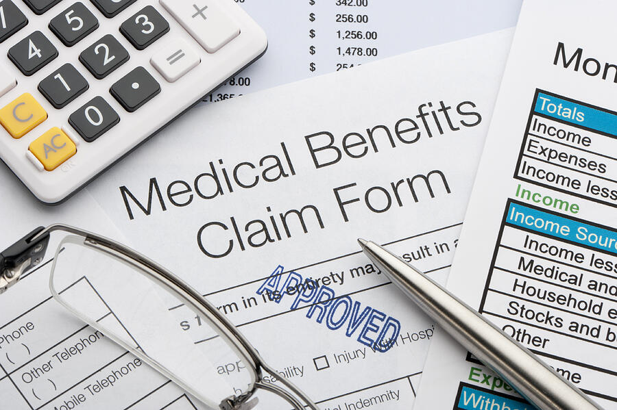 Approved Medical benefits claim form #1 Photograph by Courtneyk
