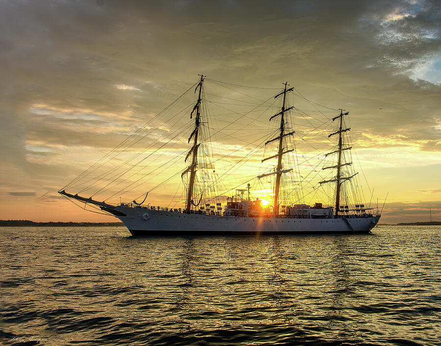 Chesapeake Bay Photograph - ARA Libertad #1 by Glenn Thompson
