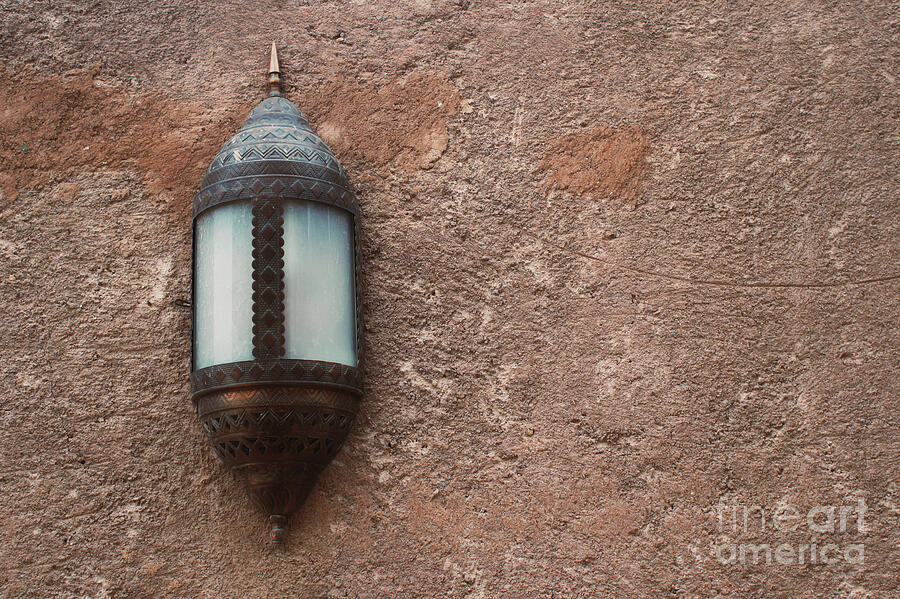 Vintage Photograph - Arabian antique lantern #1 by Tom Gowanlock