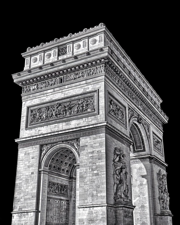 Arc de Triomphe II #1 Photograph by Rand Ningali