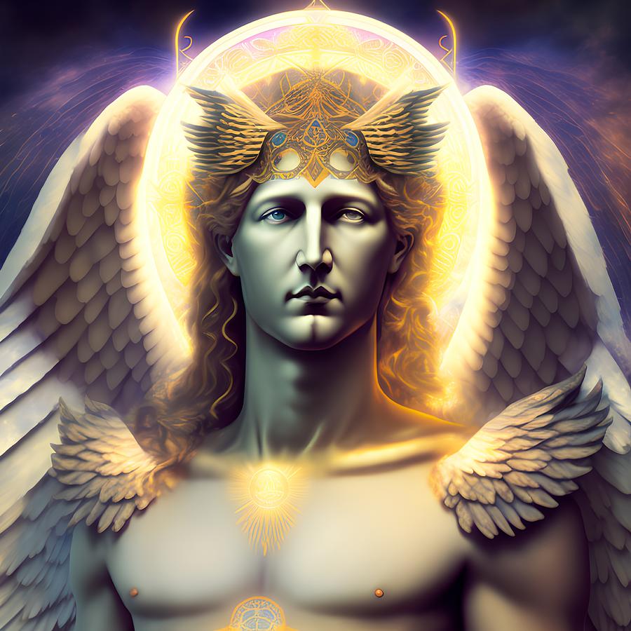 Archangel Metatron - Angel of Wisdom and Learning, Generative AI ...