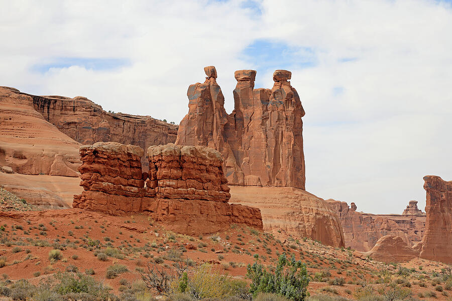 Arches National Park #3 Photograph by Richard Krebs