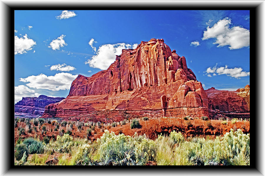 Arches Park Monoliths #1 Photograph by Richard Risely