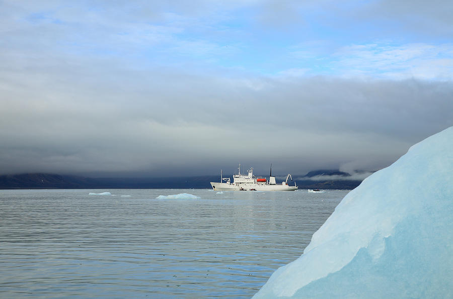 Arctic Cruise Ship #1 Photograph by Micheldenijs