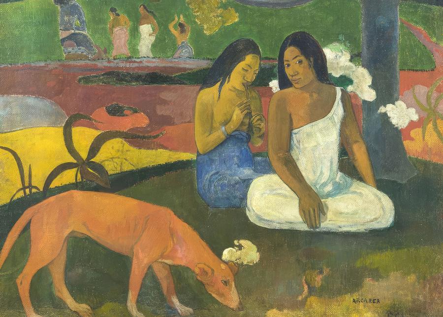 Paul Gauguin Painting - Arearea  #11 by Paul Gauguin