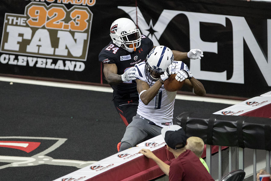 ARENA FOOTBALL: JUN 16 Baltimore Brigade at Cleveland Gladiators #1 Photograph by Icon Sportswire