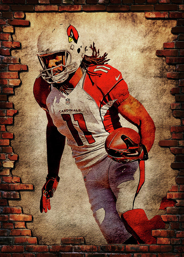 Player Arizona Cardinals Player Larry Fitzgerald Larryfitzgerald Larry  Fitzgerald Larry Darnell Fitz by Wrenn Huber