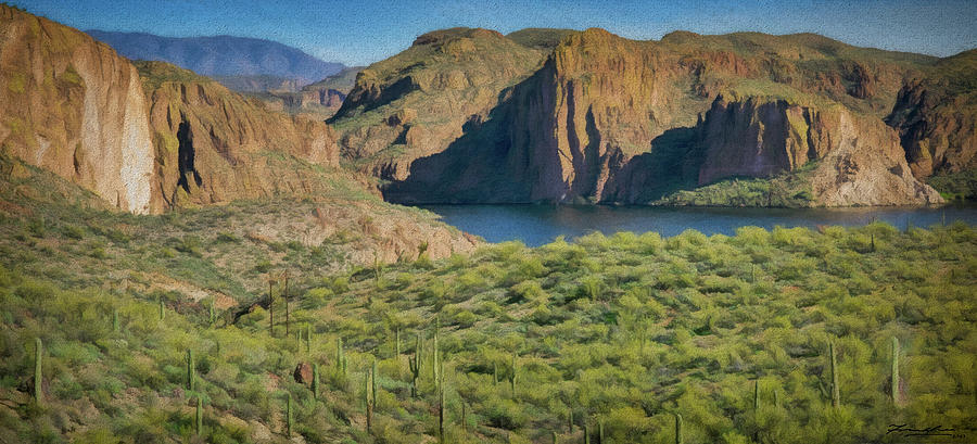 Arizona Landscape #1 Photograph by Frank Lee
