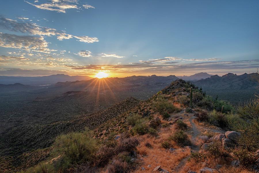 Arizona Sunrise Photograph by Andy Dilling - Fine Art America