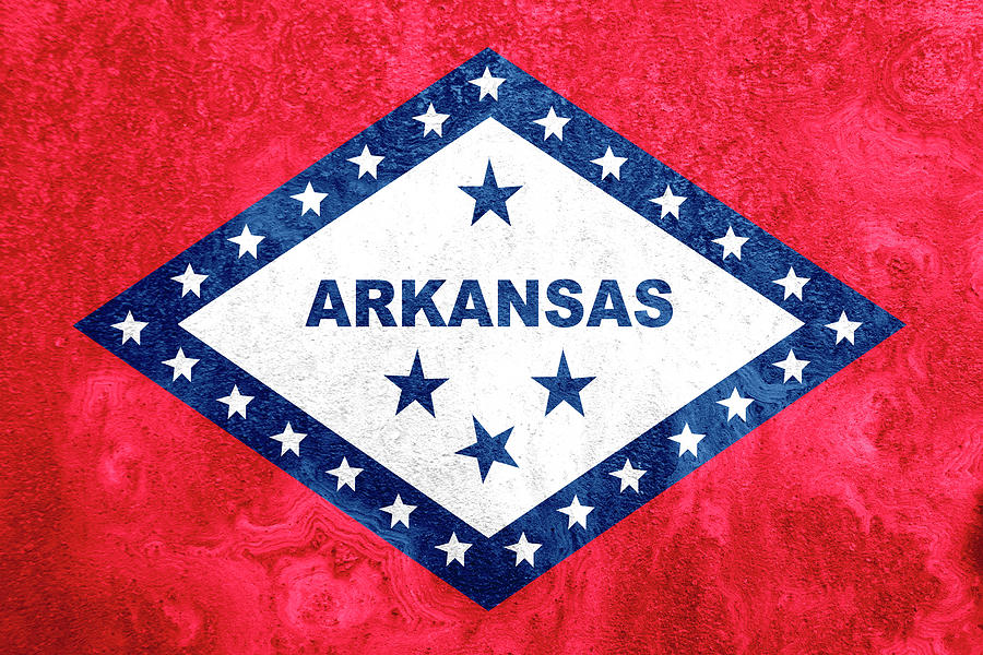 Arkansas State Flag Photograph